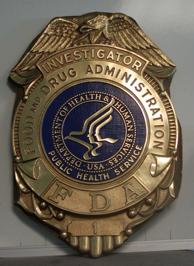 DHHS_ FDA Investigator Badge
